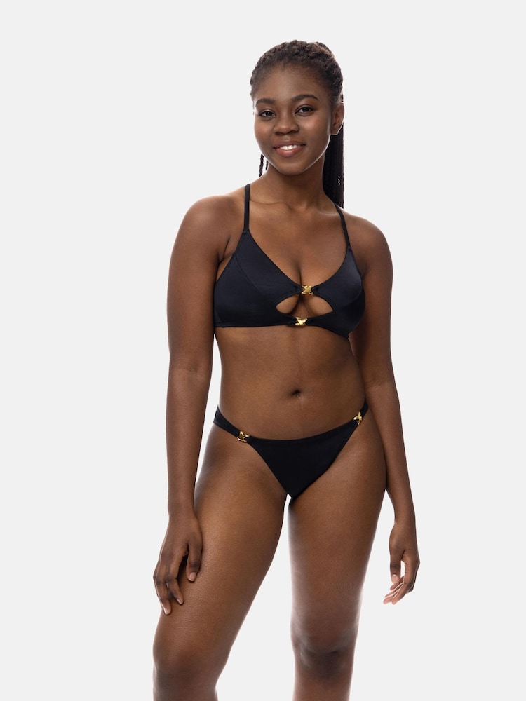 Dorina Zaria Eco Non Padded Black Bikini Top - Image 1 of 4 Dorina Zaria Eco Non Padded Black Bikini Top - Image 1 of 4