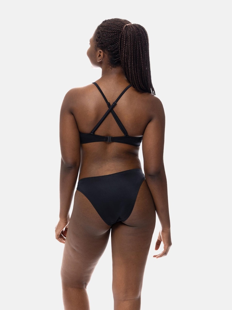 Dorina Zaria Eco Non Padded Black Bikini Top - Image 2 of 4 Dorina Zaria Eco Non Padded Black Bikini Top - Image 2 of 4