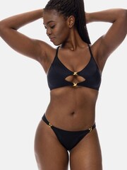Dorina Zaria Eco Non Padded Black Bikini Top - Image 4 of 4