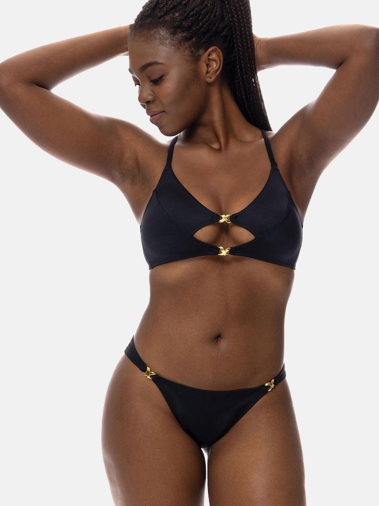 Dorina Zaria Eco Non Padded Black Bikini Top - Image 4 of 4 Dorina Zaria Eco Non Padded Black Bikini Top - Image 4 of 4