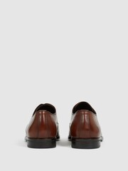 Reiss Tan Hertford Leather Oxford Shoes - Image 5 of 5