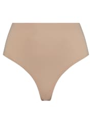 Bye Bra Invisible Mid Waist Nude Thong - Image 4 of 5