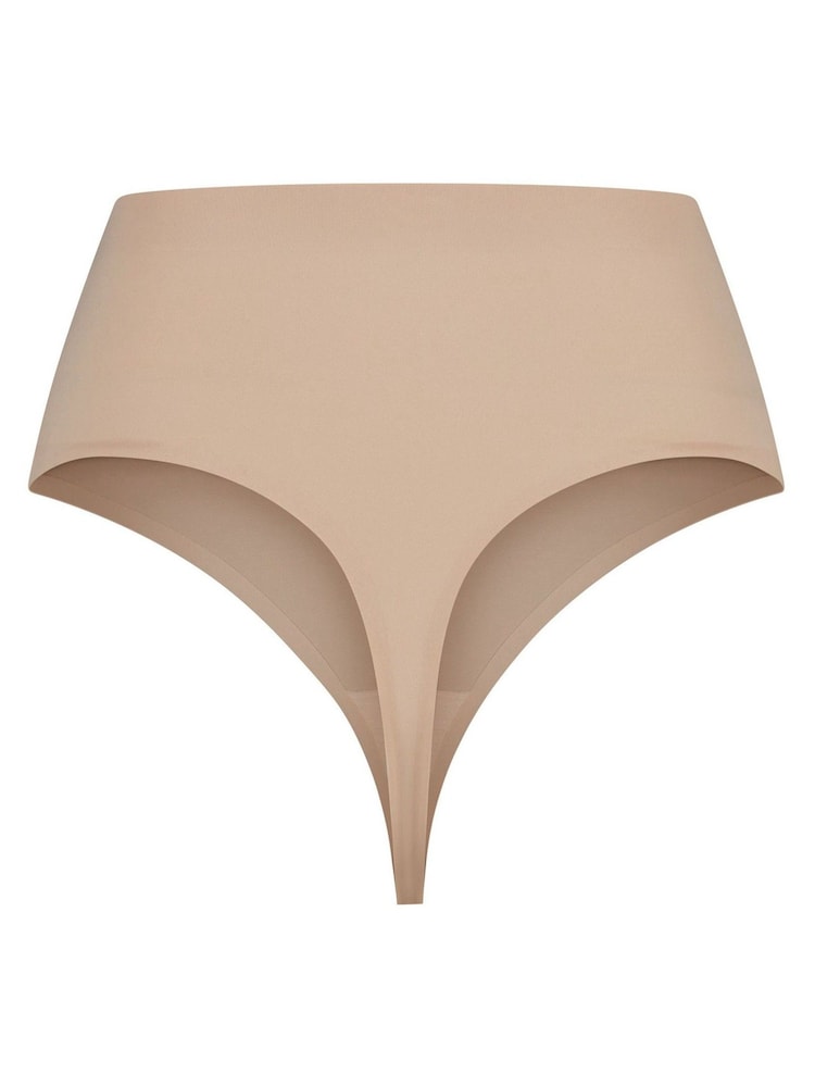Bye Bra Invisible Mid Waist Nude Thong - Image 5 of 5