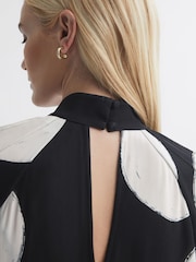 Florere Polka Dot Long Sleeve Maxi Dress - Image 4 of 6