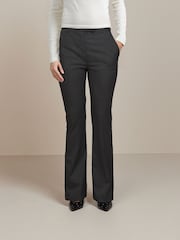 Grijs - Modieus gesneden bootcut broek - Image 2 of 5
