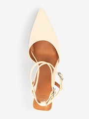 Bone Cream Forever Comfort® Point Toe Mary Jane Heel Shoes - Image 5 of 5