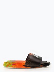 Hype. Unisex Red Multi Drip Script Sliders - Image 1 of 6