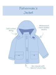Chaqueta impermeable con diseño de zorro de JoJo Maman Bébé - Imagen 7 de 7