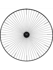 Libra Interiors Black Spoke Wall Clock - Image 3 of 4
