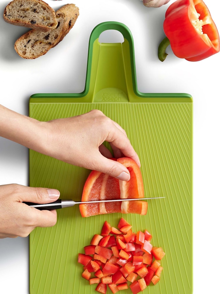 Joseph Joseph Green Chop2Pot Plus Folding Chopping Board - Image 2 of 4