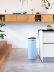 Brabantia Blue New 30L Touch Bin - Image 1 of 4