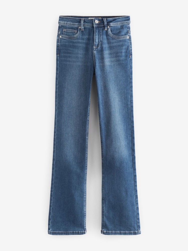Mid Blue Super Soft Bootcut Jeans - Image 5 of 5 Mid Blue Super Soft Bootcut Jeans - Image 5 of 5