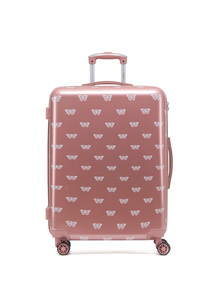 Flight Knight Large Hardcase Printed Lightweight Check In Suitcase With 4 Wheels - Image 1 of 1