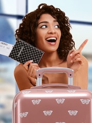 Flight Knight Large Hardcase Printed Lightweight Check In Suitcase With 4 Wheels - Image 2 of 7