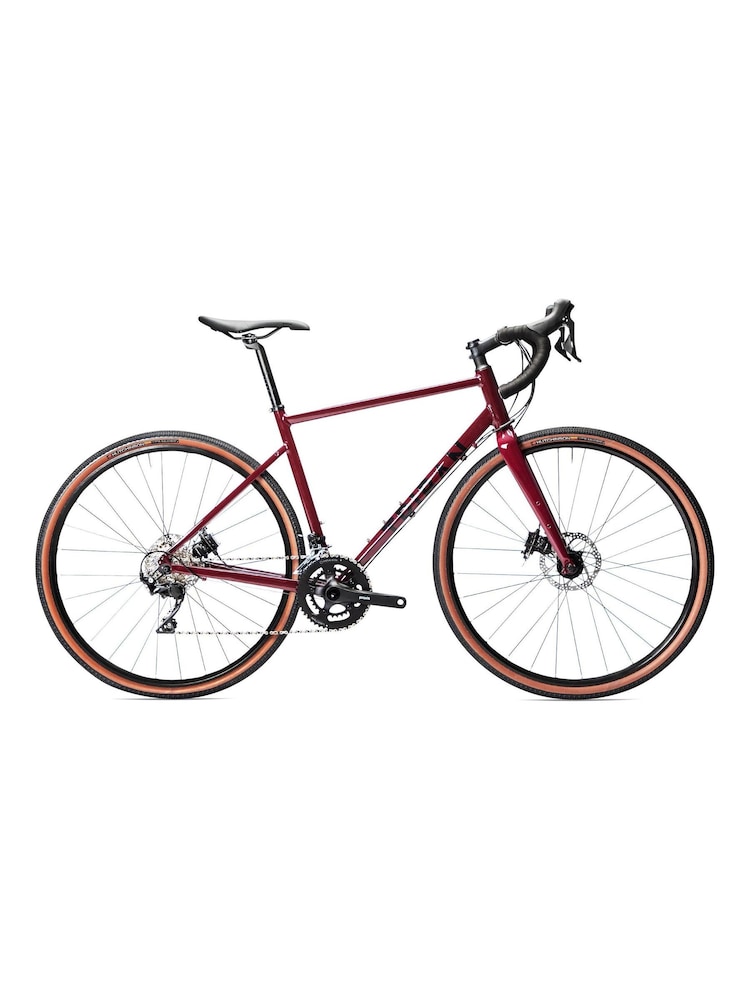 Decathlon Red Triban GRVL 520 Subcompact Size XS Gravel Bike - Image 1 of 3