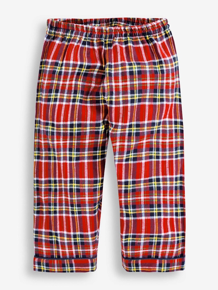 JoJo Maman Bébé Red Tartan Pyjamas - Image 3 of 3