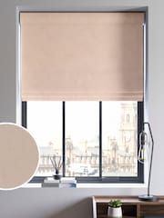 Nude Pink Abbott Made To Measure Roman Blinds - Image 1 of 6