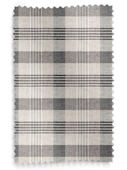 Black Cleveland Check Made To Measure Curtains - Image 9 of 9