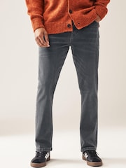 Charcoal Grey Bootcut Classic Stretch Jeans - Image 1 of 10