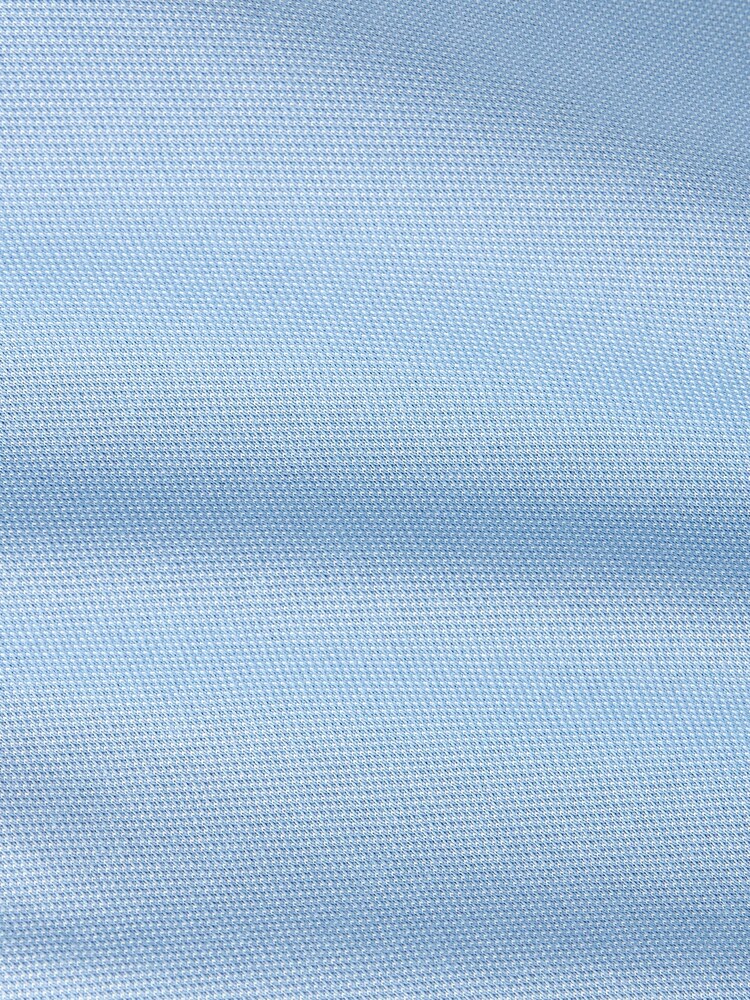 Blue Slim Fit Single Cuff Motionflex Knitted Shirt - Image 9 of 9