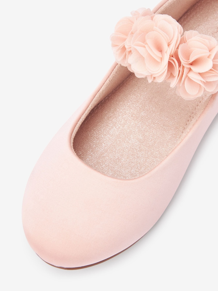 Pink - Fleckenabweisende festliche Schuhe mit Blumen - Bild 6 von 6 Pink - Fleckenabweisende festliche Schuhe mit Blumen - Bild 6 von 6