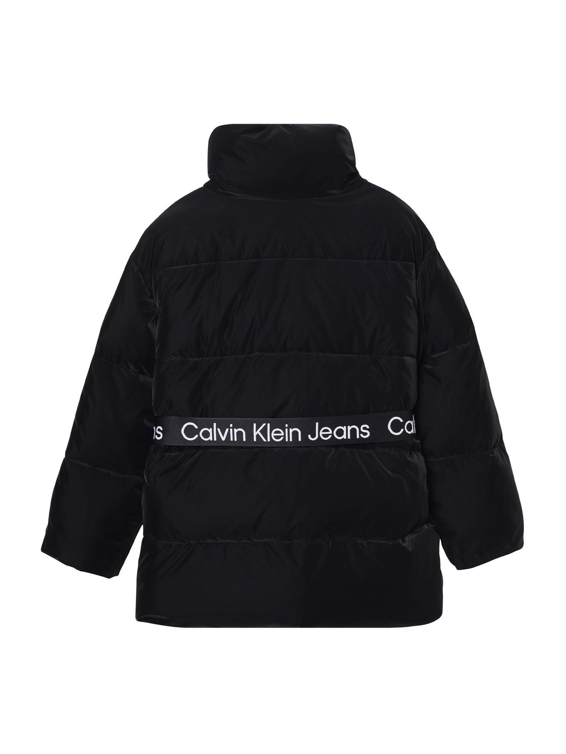 Calvin klein belted puffer coat new arrivals