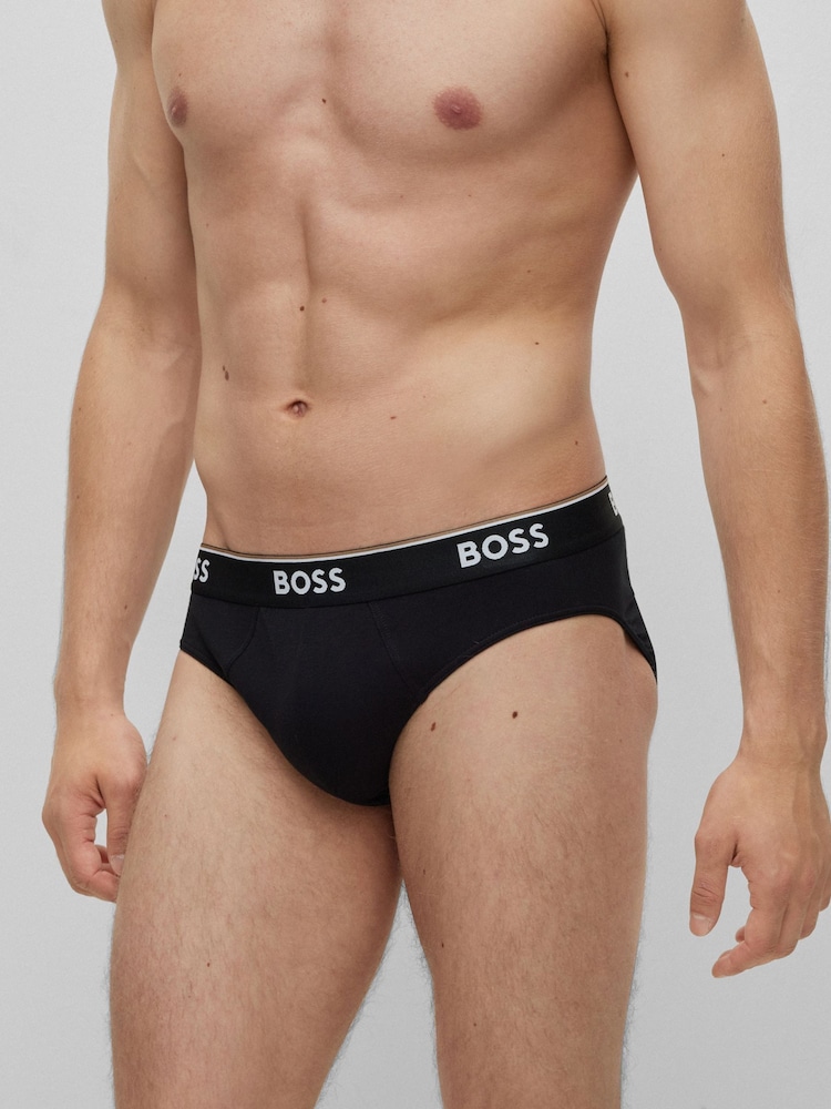 Black Ground - Набор из 3 трусов BOSS Power - Изображение 1 1