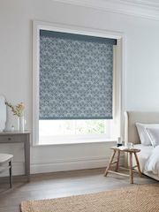 Laura Ashley Blue Musica Made To Measure Roller Blind - Image 2 of 6