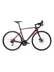 Decathlon Womens Red Van Rysel EDR Carbon Disc 105 Size M Road Bike - Image 1 of 10