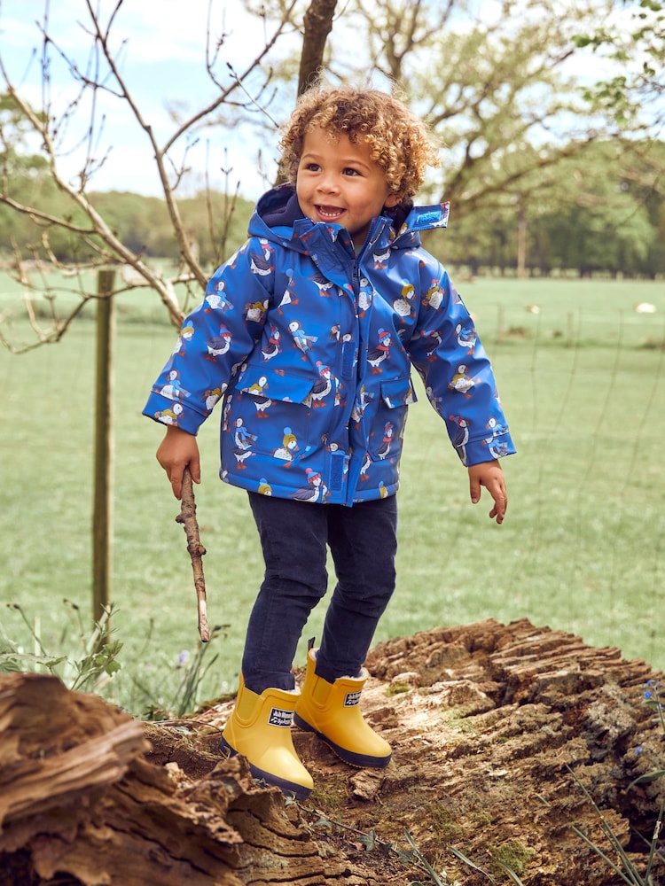 JoJo Maman Bébé Navy Blue Slim Cord Trousers - Image 1 of 4