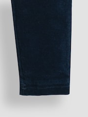 JoJo Maman Bébé Navy Blue Slim Cord Trousers - Image 3 of 4