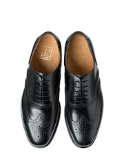 Loake 302Brg Black Polished Leather Brogue Oxford Shoes - Image 5 of 5