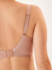 Black/White/Nude Non Pad Balcony DD+ Cotton Blend Bras 3 Pack - Image 5 of 9
