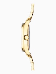 Accurist Everyday Mens Gold Plated Stainless Steel Bracelet Analogue Watch - Image 3 of 6