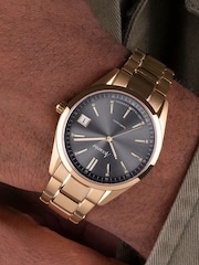 Accurist Everyday Mens Gold Plated Stainless Steel Bracelet Analogue Watch - Image 5 of 6