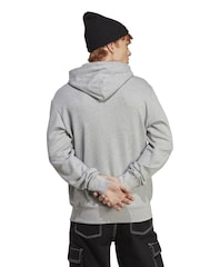 adidas Grey Sportswear Essentials French Terry Big Logo Hoodie - Image 2 of 8