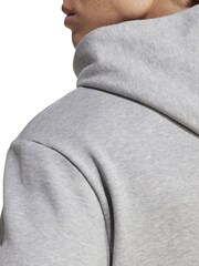 adidas Grey Sportswear Essentials French Terry Big Logo Hoodie - Image 8 of 8