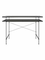 Dorel Home Black Oak Europe Wainwright Desk - Image 3 of 4