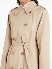 Tommy Hilfiger Brown Trench Coat - Image 3 of 3