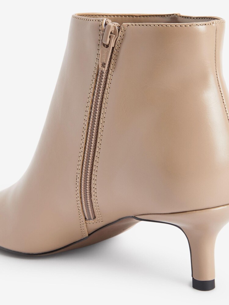 Nude Forever Comfort Open toe Kitten Heel Shoeboots - Image 5 of 5 Nude Forever Comfort Open toe Kitten Heel Shoeboots - Image 5 of 5