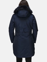 Regatta Blue Lyanna Longline Waterproof Insulated Jacket - Image 2 of 9