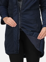 Regatta Blue Lyanna Longline Waterproof Insulated Jacket - Image 6 of 9