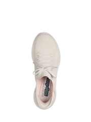 Natural White - Skechers Slip-ins: Ultra Flex 3.0 Brilliant Trainers - Image 9 of 10