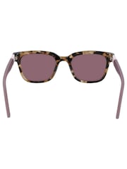 Converse Brown Rise Up Tortoiseshell Sunglasses - Image 3 of 6