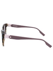 Converse Brown Rise Up Tortoiseshell Sunglasses - Image 4 of 6