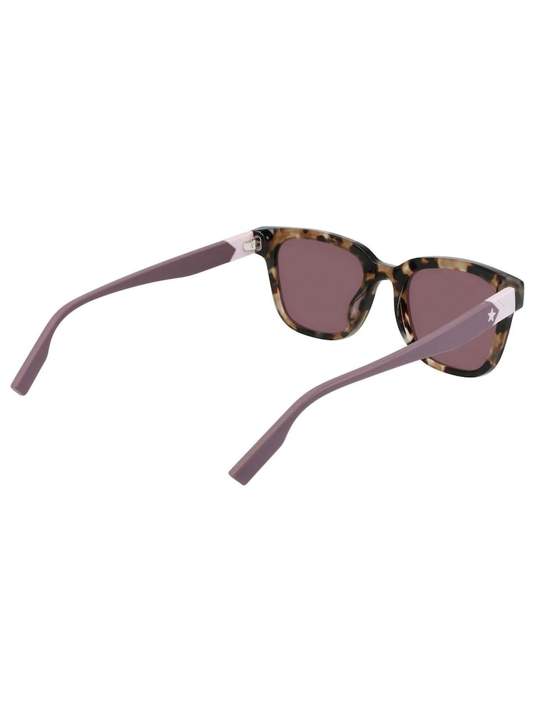 Converse Brown Rise Up Tortoiseshell Sunglasses - Image 6 of 6