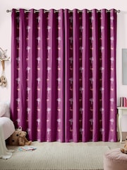 Sara Miller Pink Flamingo Made To Measure 100% Cotton Curtains - Image 2 of 9