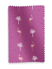 Sara Miller Pink Flamingo Made To Measure 100% Cotton Curtains - Image 9 of 9
