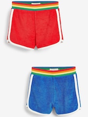 Little Bird by Jools Oliver Multi Towel Shorts 2 Pack - Image 1 of 9