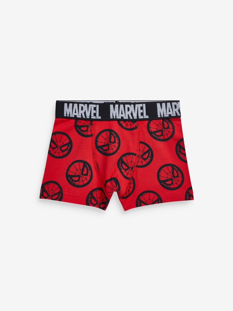 Marvel Logo Trunks 3 Pack (2-12yrs) - Image 2 of 4 Marvel Logo Trunks 3 Pack (2-12yrs) - Image 2 of 4